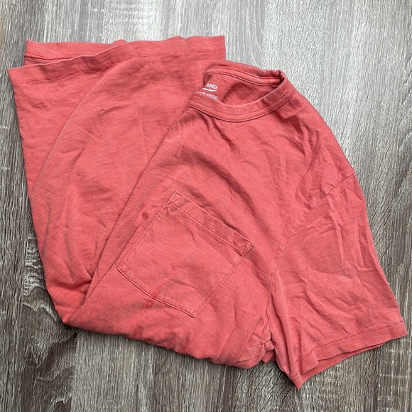 JCrew Garment-dyed slub cotton crewneck T-shirt - Picture 2 of 4